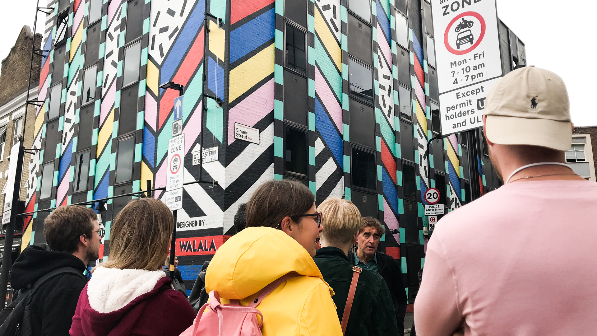 VISUELL Blogbeitrag: Weiterbildung London: Street Art an einer Hauswand