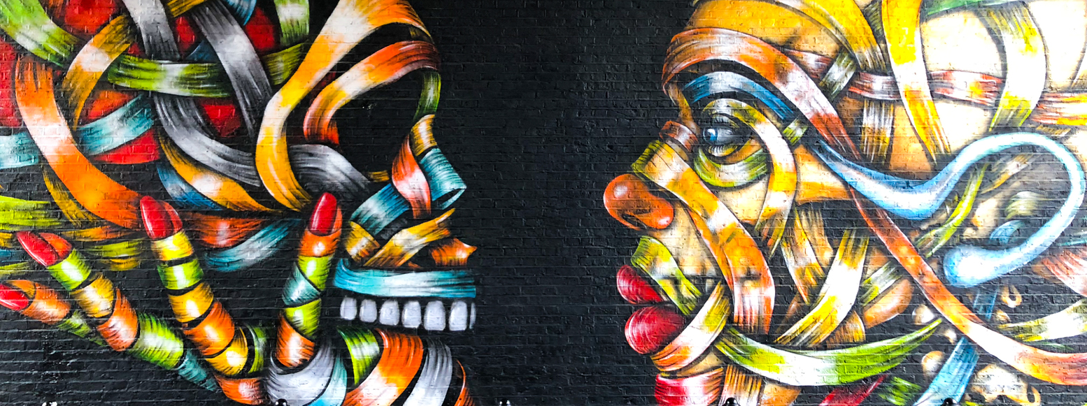 VISUELL Blogbeitrag: Weiterbildung London: Street Art an einer Hauswand