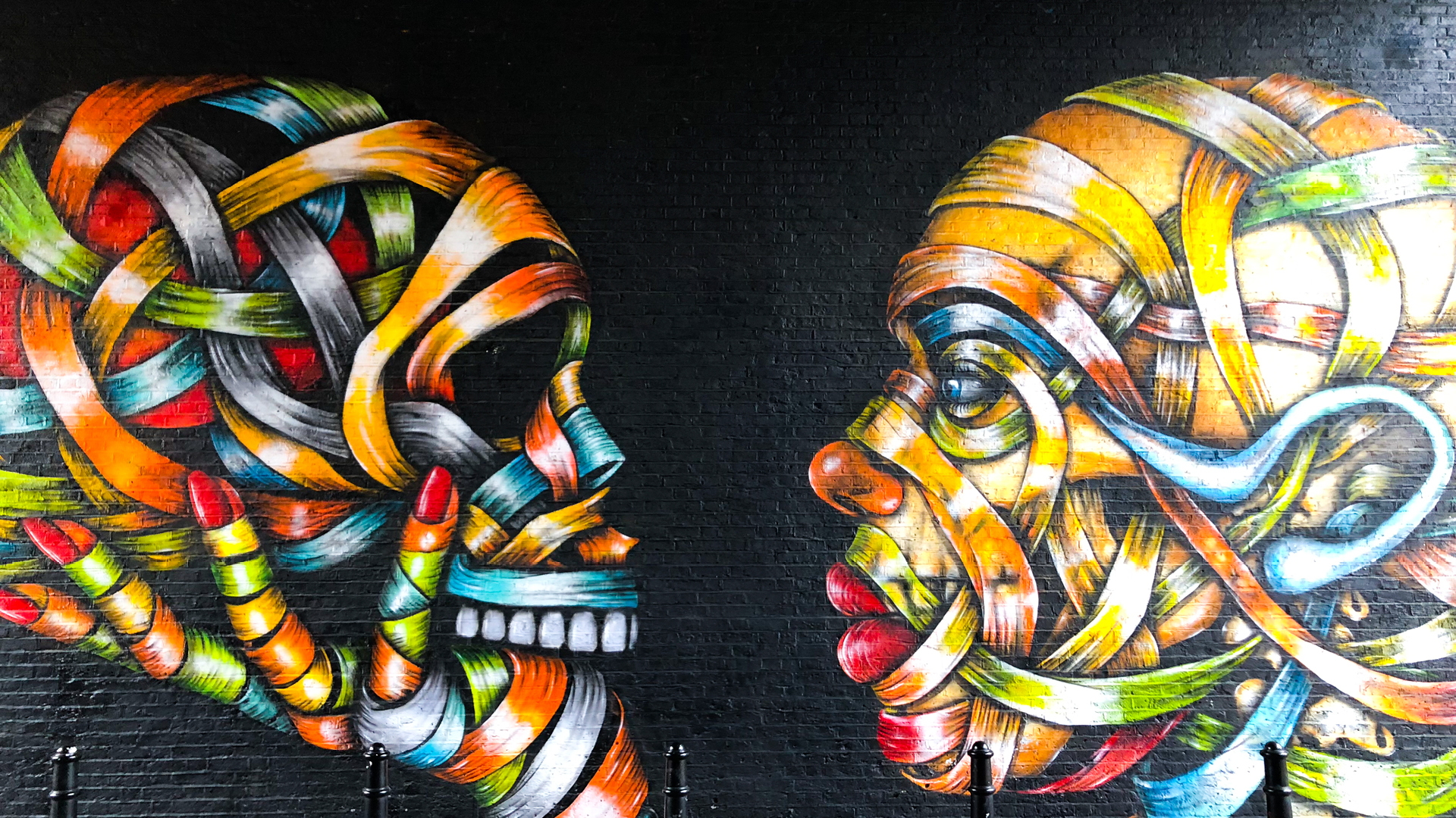 VISUELL Blogbeitrag: Weiterbildung London: Street Art an einer Hauswand