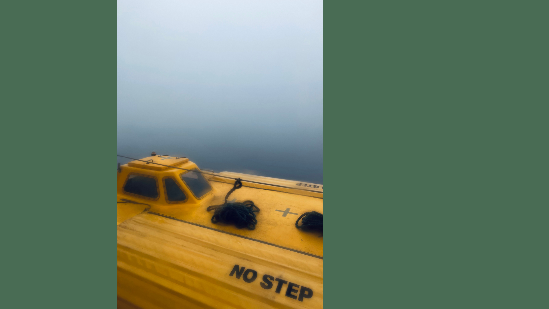 VISUELL Blogbeitrag: Weiterbildung in Oslo: Ein gelbes Rettungsboot der Fähre