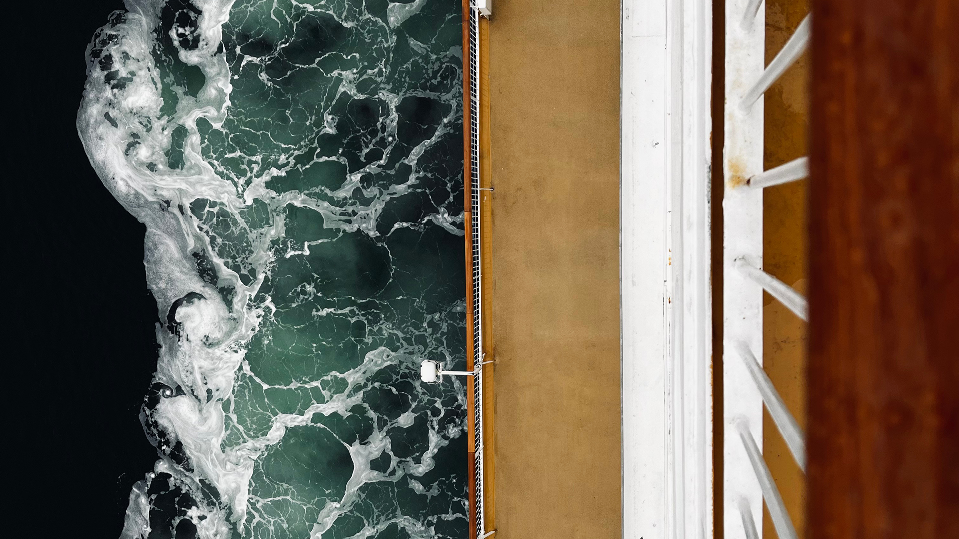 VISUELL Blogbeitrag: Weiterbildung in Oslo: Ausblick auf das Meer von einer Fähre